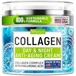 Collagen Cream W/ Retinol & Hyaluronic Acid - anti Aging Face Moisturizer 1.7Oz - Picture 1 of 12