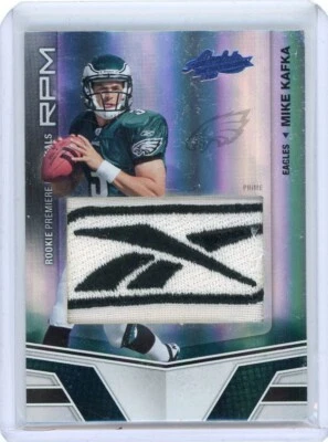 2010 Playoff Absolute Memorabilia Rookie Patch #235 Mike Kafka No 1 of 5 - Image 1 of 2