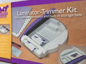 Purple Cows Easy Personal Rotary Trimmer & Cool Laminator NEU/GEÖFFNETE BOX unbenutzt  - Bild 1 von 5