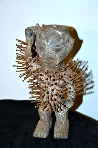 Nagelfetisch,Afrika,ev. Kongo, 19. Jhdt - Picture 1 of 5