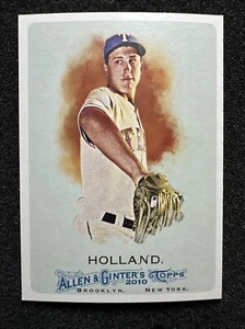 Derek Holland #344 2010 Topps Allen & Ginter's SP impresión corta cantidad Rangers - Imagen 1 de 2