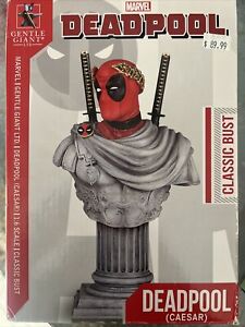 Gentle Giant Marvel Deadpool (Caesar) 1:6 Scale Classic Bust Limited 1/4000 MIB