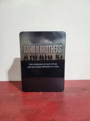 Band of Brothers DVD  6-Disc Set in Collectible Tin Tom Hanks Steven Spielberg - Image 1 of 3