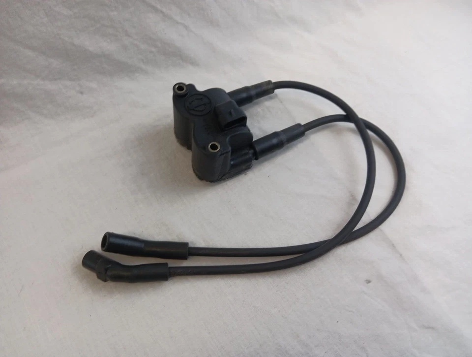 HARLEY DAVIDSON GENUINE TOURING DYNA IGNITION COIL SINGLE FIRE DELPHI 31743-01 - Image 1 of 4
