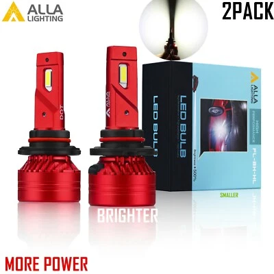Alla Lighting Newest Release Brightest LED 6000K White HB3 9005 Headlight Bulb - Image 1 of 4