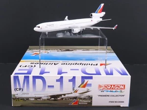 1:400 Dragon Wings 55060 DieCast Philippine McDonnell Douglas MD-11F Airliner - Picture 1 of 11
