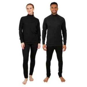 Trespass Unisex Thermal Set Unite360 Black W-M, M-S LN054 AA 05 - Picture 1 of 6