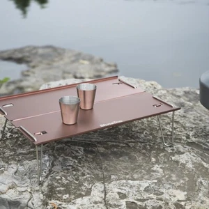 Aluminium Alloy FOLDING TABLE Portable Outdoor Picnic Camping MULTI-FUNCTIONAL - Picture 1 of 10
