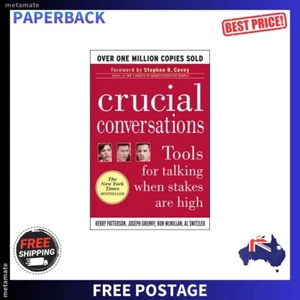 Crucial Conversations Tools for Talking High Stakes Communication Skills Book - Picture 1 of 4