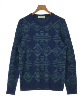MAURO GRIFONI Prendas de punto/suéter azul marino azul claro (patrón total) 2200443627071 Foto 1 de 4
