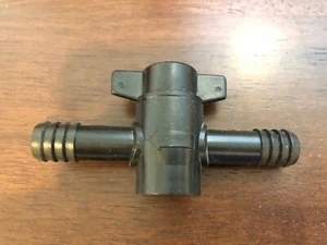 Válvula en línea Hydro Flow 1/2", 3/4" hidroponía - Imagen 1 de 4