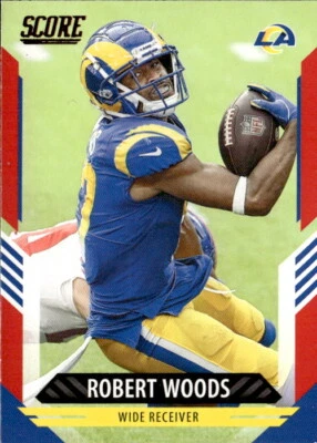 2021  Panini Chronicles Score Red Zone Robert Woods 256 - Image 1 of 2