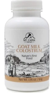 MT. CAPRA SINCE 1928 Goat Milk Colostrum | for Healthy Immune System, Gut, and A - Picture 1 of 6