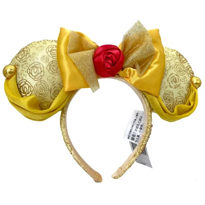 Disney Parks Loungefly Mickey Mouse Cinderella Ears Sequins Headband Disneyland - Image 1 of 4