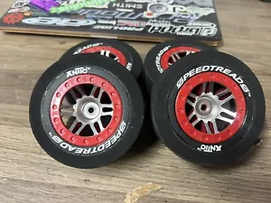 Duratrax # 2920 SpeedTreads Antic Foam SCT Front Mounted (4) Traxxas Slash - Picture 1 of 4