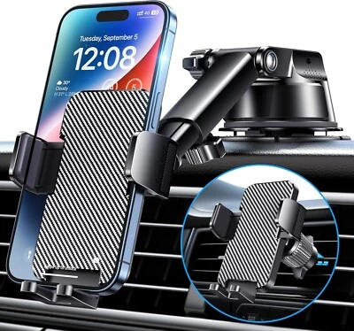 Крепление на приборную панель автомобильный телефон лобовое стекло автомобильный держатель для телефона универсальный сотовый телефон - Изображение 1 из 4