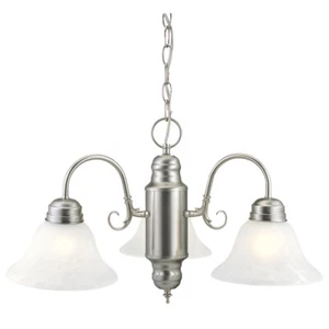 Design House Millbridge 3-Light Satin Nickel Chandelier - Picture 1 of 3