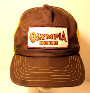 Vintage Olympia Bier Trucker Mütze Kappe - Bild 1 von 9
