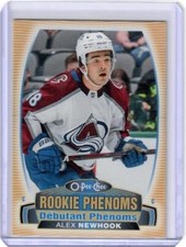 2021-22 O-Pee-Chee Alex Newhook Rookie Phenoms Insert Card #RP-6 Avalanche