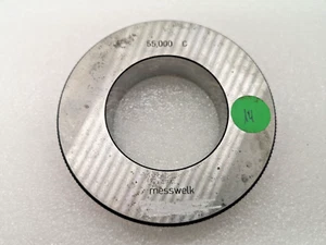 messwelk ✔️ Anillo de ajuste ✔️ Ø 55,000 C mm ✔️ Anillo de enseñanza Anillo de prueba Anillo de control ✔️ - Imagen 1 de 3