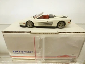 BBR BBR25C FERRARI TESTAROSSA CABRIOLET STRAMAN - IVORY 1:43 - GOOD IN BOX - Picture 1 of 12