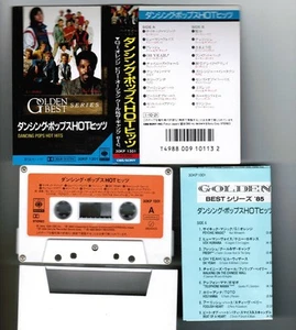 DANCING POPS HOT HITS V.A. JAPAN CASSETTE TAPE 30KP1301 w/Special Case TOTO  - Picture 1 of 6