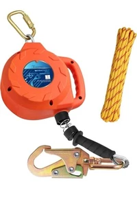 Fall Protection Retractable Lanyard Self-Retracting Fall Arrest Safety Class 1 - Picture 1 of 16