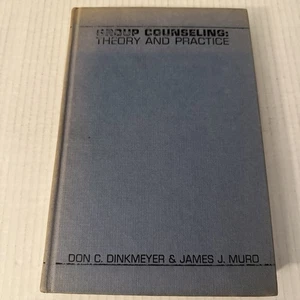 Group Counseling Theory and Practice Dinkmeyer Muro 1976 Hardcover Psychology - Imagen 1 de 10