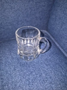 Vintage Mini Klarglas Becher - Bild 1 von 4