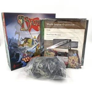 The Banner Saga: Warbands - plus World Serpent Expansion and Miniatures - Foto 1 di 6