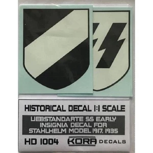 Accessoire Maquettedécalcomanies Helmet Decal Liebstandarte Ss Early Insignia ( - Imagen 1 de 2