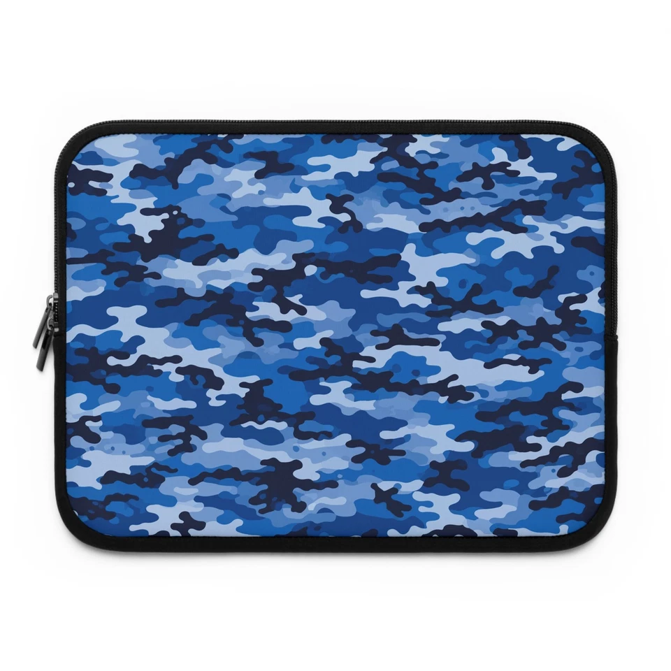 Funda de viaje azul camuflaje para portátil Tablet 7" 10" 13" 15" 17" para portátil Foto 1 de 1