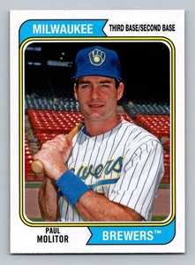 PAUL MOLITOR 2020 TOPPS ARCHIVES BREWERS - Picture 1 of 2