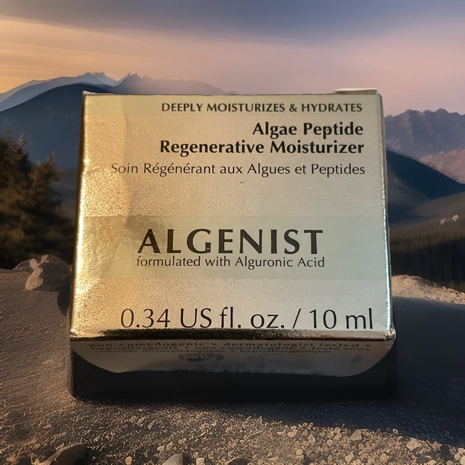 ALGENIST Algae Peptide Regenerative Moisturizer 0.34oz- New In Box- Hydrates - Image 1 of 1