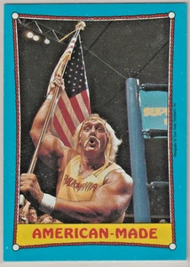 1987 TOPPS HULK HOGAN WWF WRESTLING American Made CARD #35 - Picture 1 of 4