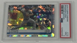 Brandon Lowe 2019 Topps Chrome Sapphire Edition Rookie Card RC #114 PSA 9 MINT - Bild 1 von 2