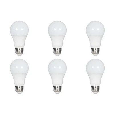 SATCO 11 Watt - A19 LED - 2700K - Medium base - 220 deg. Beam Angle - 120V - 6PK - Image 1 of 3