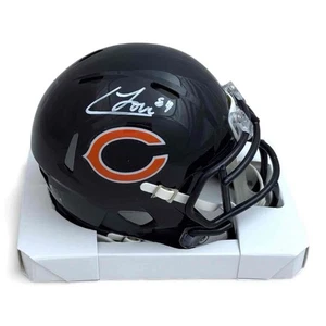 Colston Loveland Autographed Chicago Bears Mini Helmet - Beckett - Picture 1 of 1