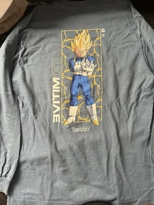 Primitive X Dragon Ball Z Vegeta Medium Long Sleeve - Picture 1 of 2