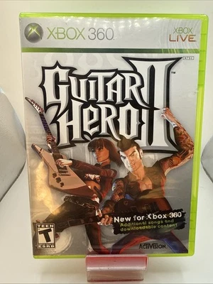 Guitar Hero II 2 (Xbox 360) CIB COMPLETE & TESTED - Image 1 of 4
