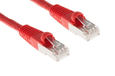 CAT6 Shielded Ethernet Patch Cable, Snagless, 0.5 Foot, - Lifetime Warranty - Image 1 of 4