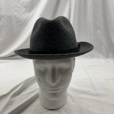 Винтажная шляпа-федора Dobbs 5th Avenue размер 7 1/8 серая - Изображение 1 из 4
