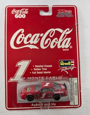 Coke Revell 1/64 Nascar diecast #1 Coca-Cola 600 Chevy Monte Carlo NIP - Image 1 of 4