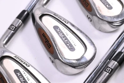 Wilson Matrix Oversize Irons / 3-PW+SW / Regular Flex True Temper Shafts - Image 1 of 4