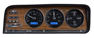 Dakota Digital 73-83 Jeep Wagoneer J-Trucks Analog Gauge System VHX-73J-WAG-K-B - Picture 1 of 5