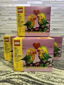LEGO Valentine Lovebirds (40522) Brand New Sealed - Sold Out Online - In Hand - Picture 1 of 6