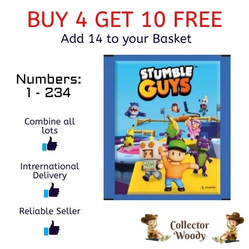 STUMBLE GUYS Card Collection PANINI - #1 - #234 - Image 1 of 1