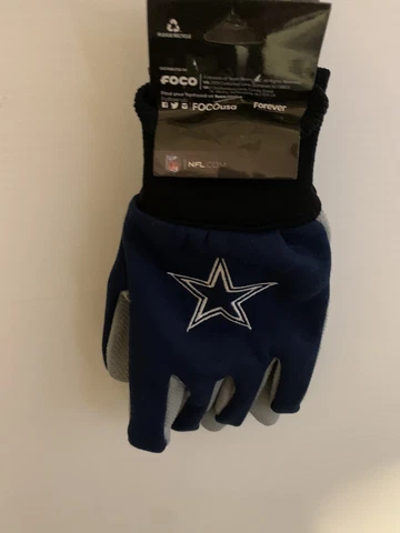 DALLAS COWBOYS COLORED PALM GLOVES Cover