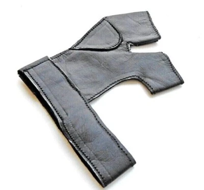 Archery Finger Gloves Leather ARCHERS Hand Shooting LEATHER gloves - Image 1 of 2