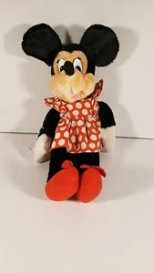 Vintage Minnie Mouse Plush Doll Stuffed Animal Walt Disney Applause 8539 17" - Picture 1 of 10